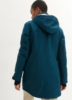 Best Chaqueta larga funcional impermeable para exteriores con forro polar Mujer Chaquetas Y Abrigos
