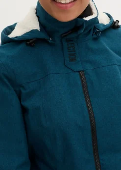 Best Chaqueta larga funcional impermeable para exteriores con forro polar Mujer Chaquetas Y Abrigos