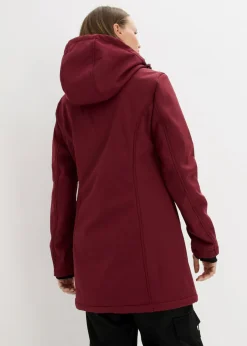 Sale Chaqueta larga funcional softshell repelente al agua, forro polar suave Mujer Chaquetas Y Abrigos