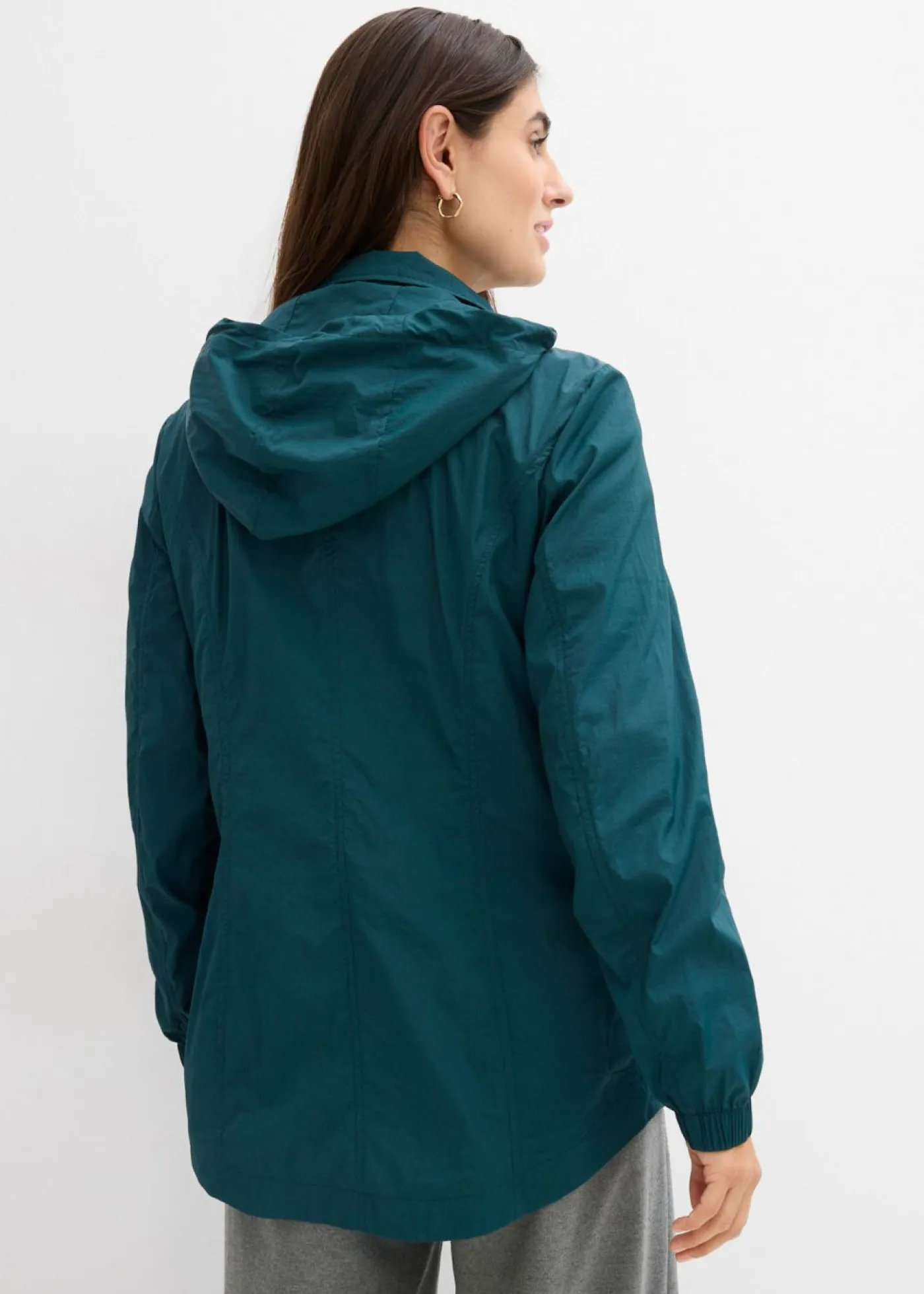 Online Chaqueta ligera de entretiempo con capucha Mujer Chaquetas Y Abrigos