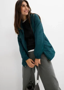 Online Chaqueta ligera de entretiempo con capucha Mujer Chaquetas Y Abrigos