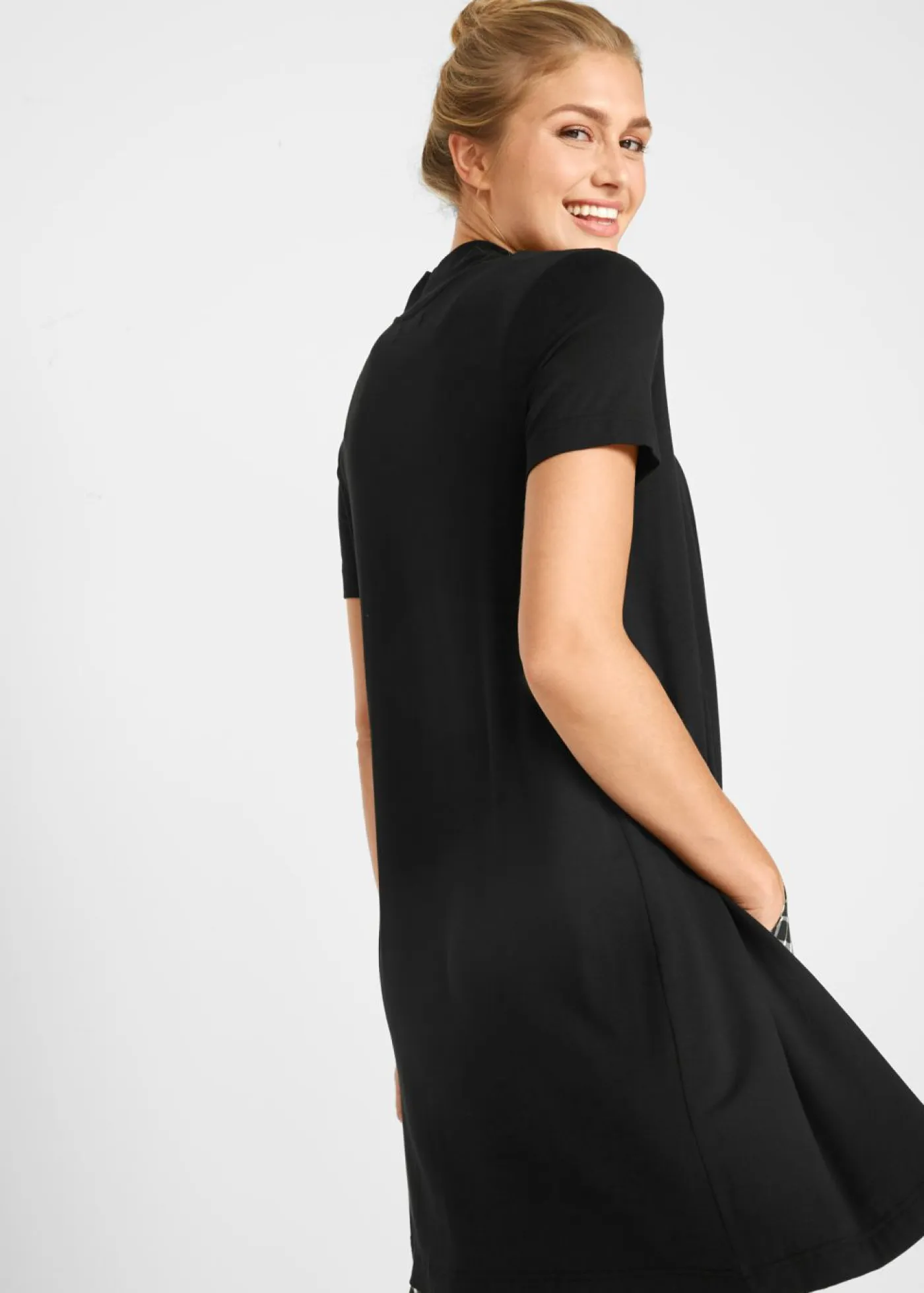 Outlet Chaqueta ligera de viscosa suave Mujer Básicos|Camisetas