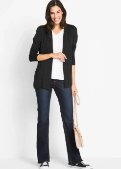 Outlet Chaqueta ligera de viscosa suave Mujer Básicos|Camisetas