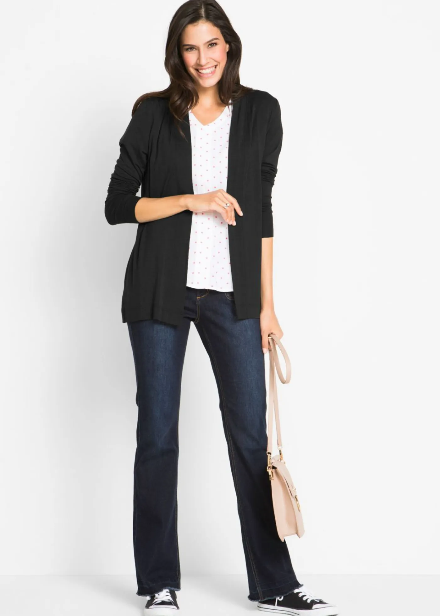 Outlet Chaqueta ligera de viscosa suave Mujer Básicos|Camisetas