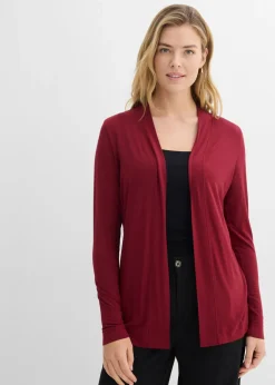 Chaqueta ligera de viscosa suave Mujer Básicos|Camisetas