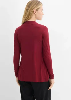 Chaqueta ligera de viscosa suave Mujer Básicos|Camisetas
