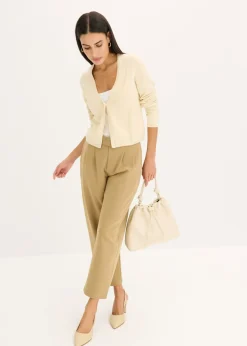 Clearance Chaqueta lisa de punto fino Mujer Jerséis|Ropa De Punto