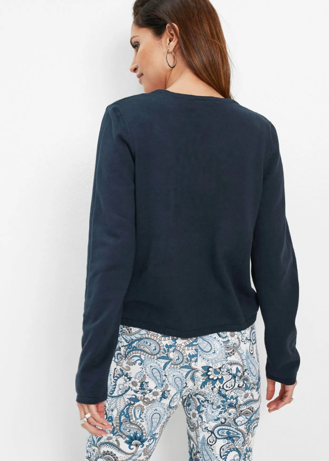 Outlet Chaqueta lisa de punto fino Mujer Jerséis|Ropa De Punto