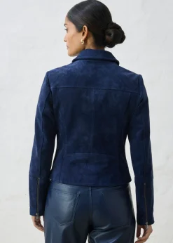 Best Chaqueta motera de ante Mujer Premium|Chaquetas Y Abrigos