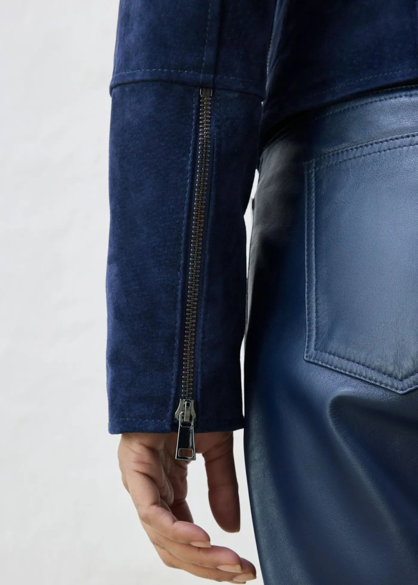 Best Chaqueta motera de ante Mujer Premium|Chaquetas Y Abrigos