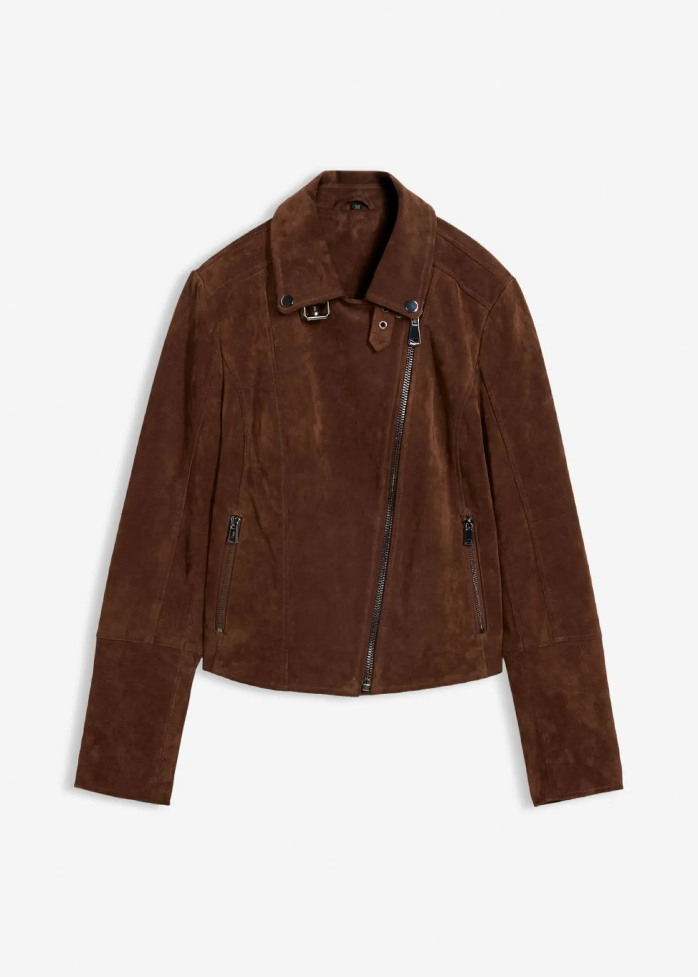 Clearance Chaqueta motera de ante Mujer Premium|Chaquetas Y Abrigos