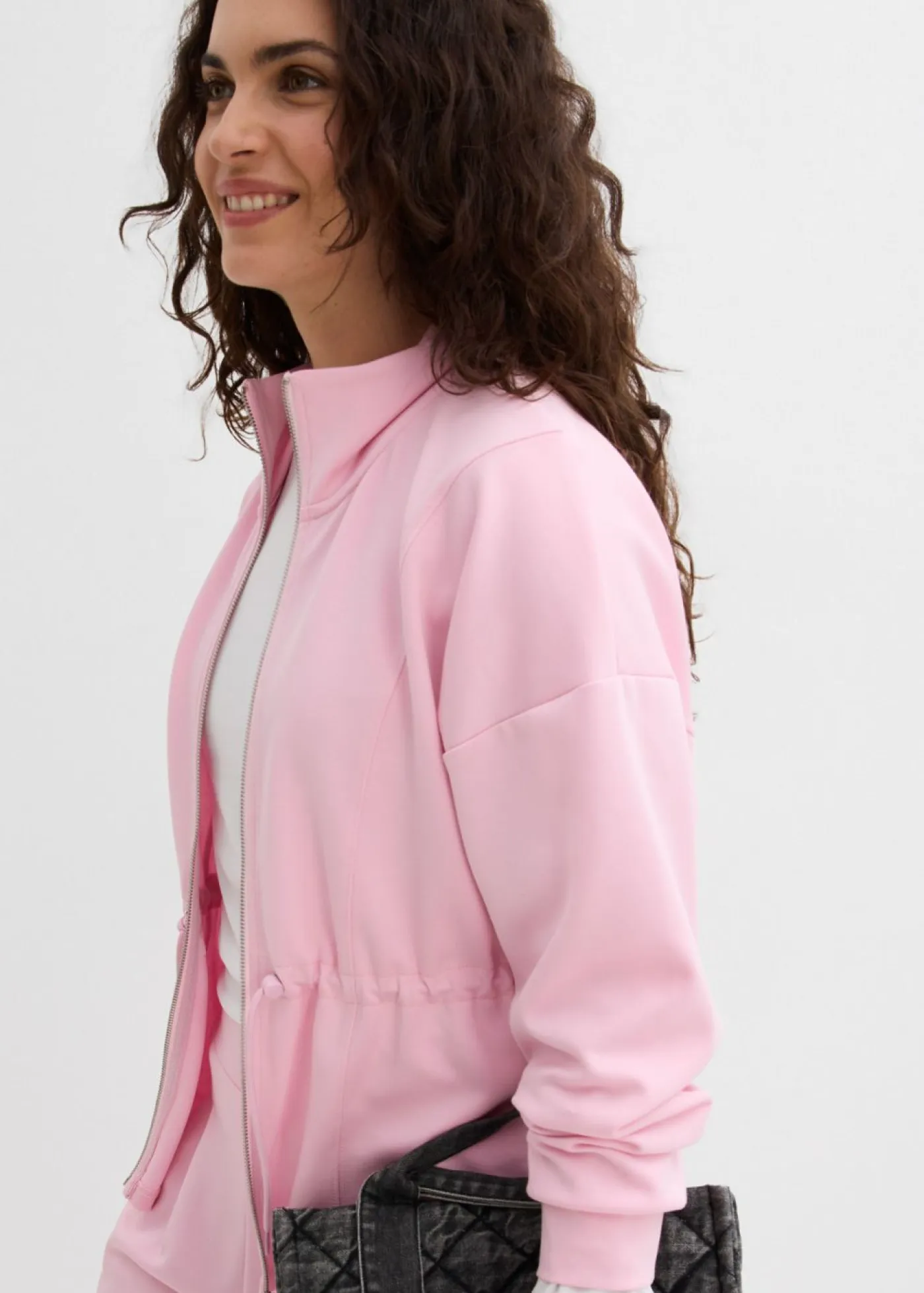 Outlet Chaqueta oversize de neopreno suave Mujer Ropa Cómoda|Camisetas