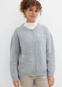 Sale Chaqueta oversize de punto Mujer Jerséis|Ropa De Punto