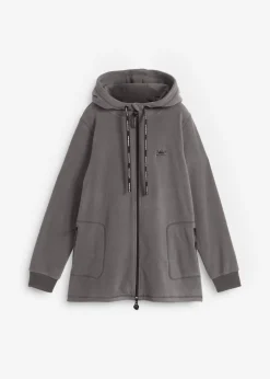 Online Chaqueta polar con bolsillos con cremallera Mujer Ropa Cómoda|Chaquetas Y Abrigos