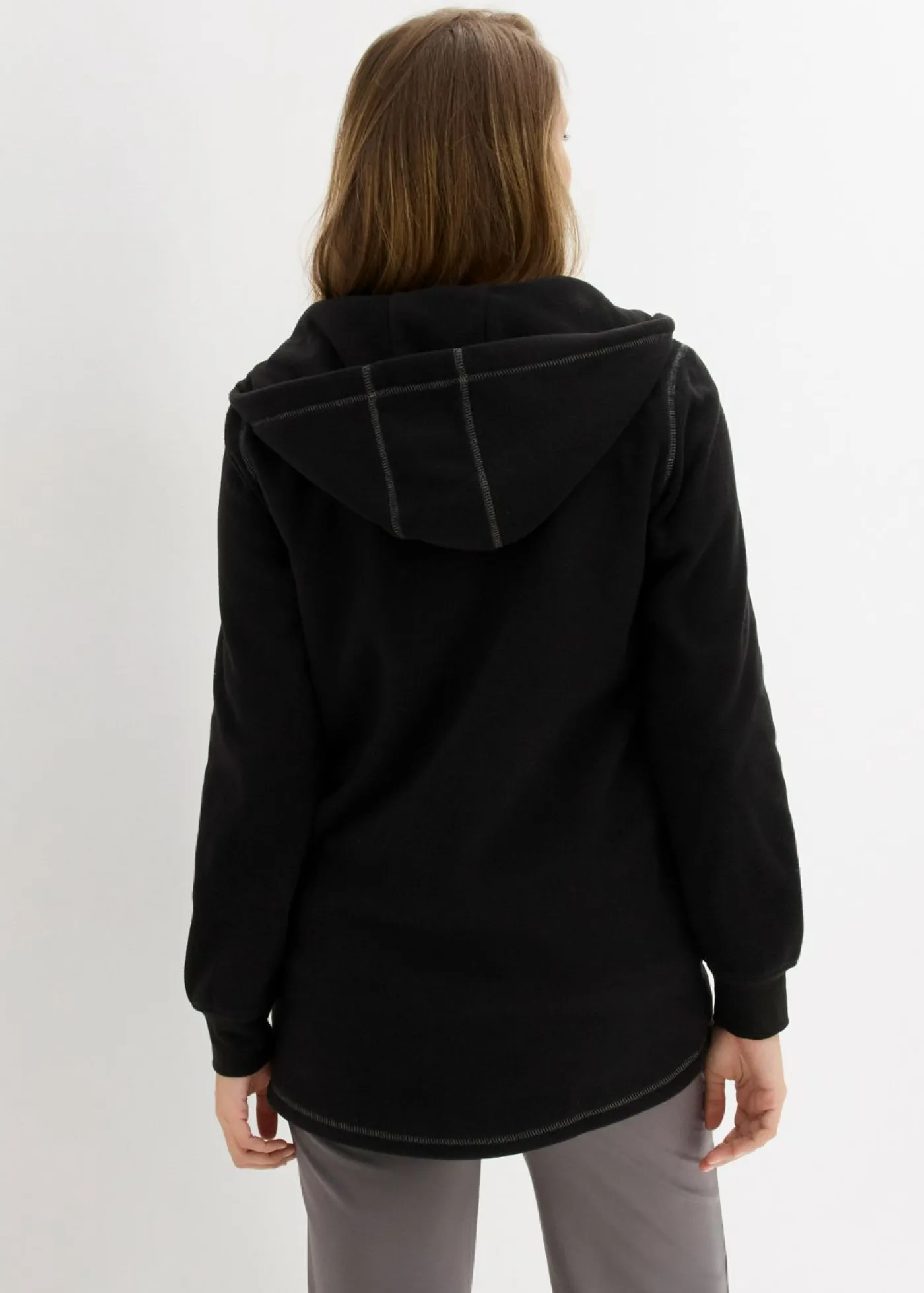 Discount Chaqueta polar con bolsillos con cremallera Mujer Ropa Cómoda|Chaquetas Y Abrigos