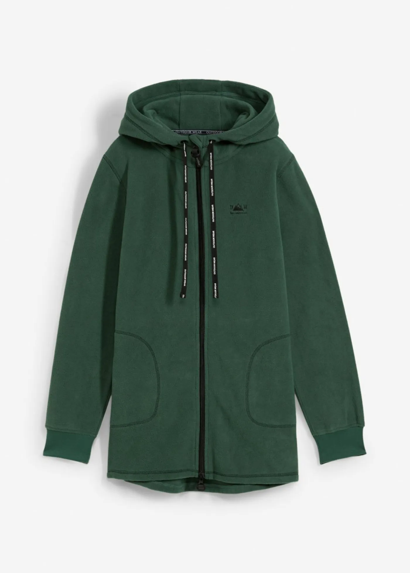Outlet Chaqueta polar con bolsillos con cremallera Mujer Ropa Cómoda|Chaquetas Y Abrigos