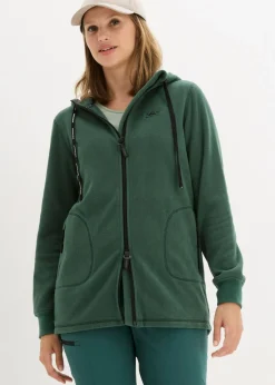 Outlet Chaqueta polar con bolsillos con cremallera Mujer Ropa Cómoda|Chaquetas Y Abrigos