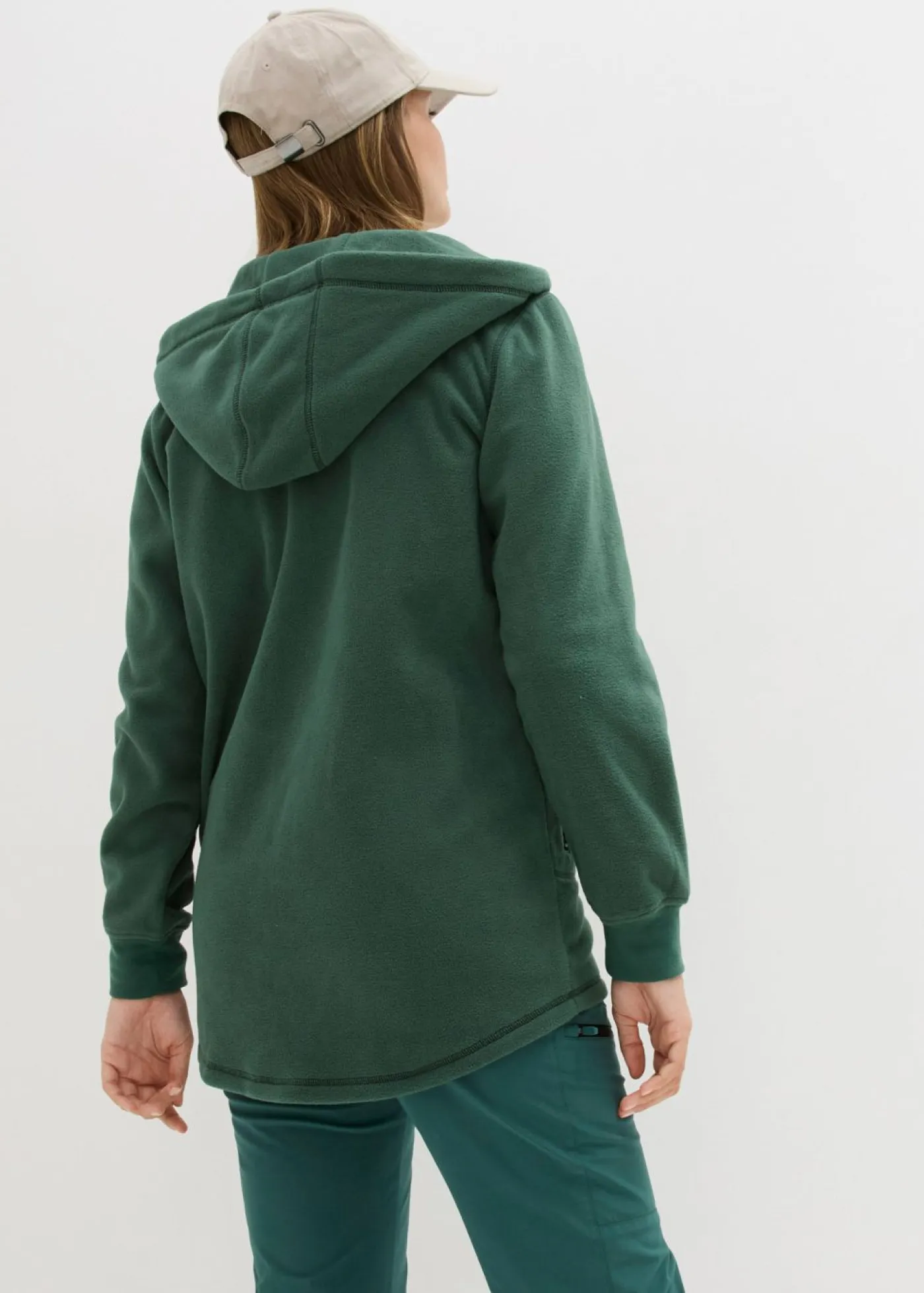 Outlet Chaqueta polar con bolsillos con cremallera Mujer Ropa Cómoda|Chaquetas Y Abrigos