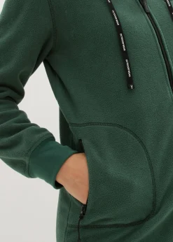 Outlet Chaqueta polar con bolsillos con cremallera Mujer Ropa Cómoda|Chaquetas Y Abrigos