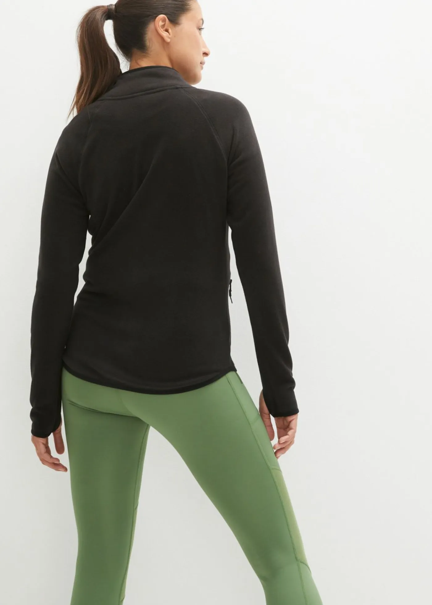Clearance Chaqueta polar con bolsillos con cremallera Mujer Ropa Térmica|Ropa Cómoda