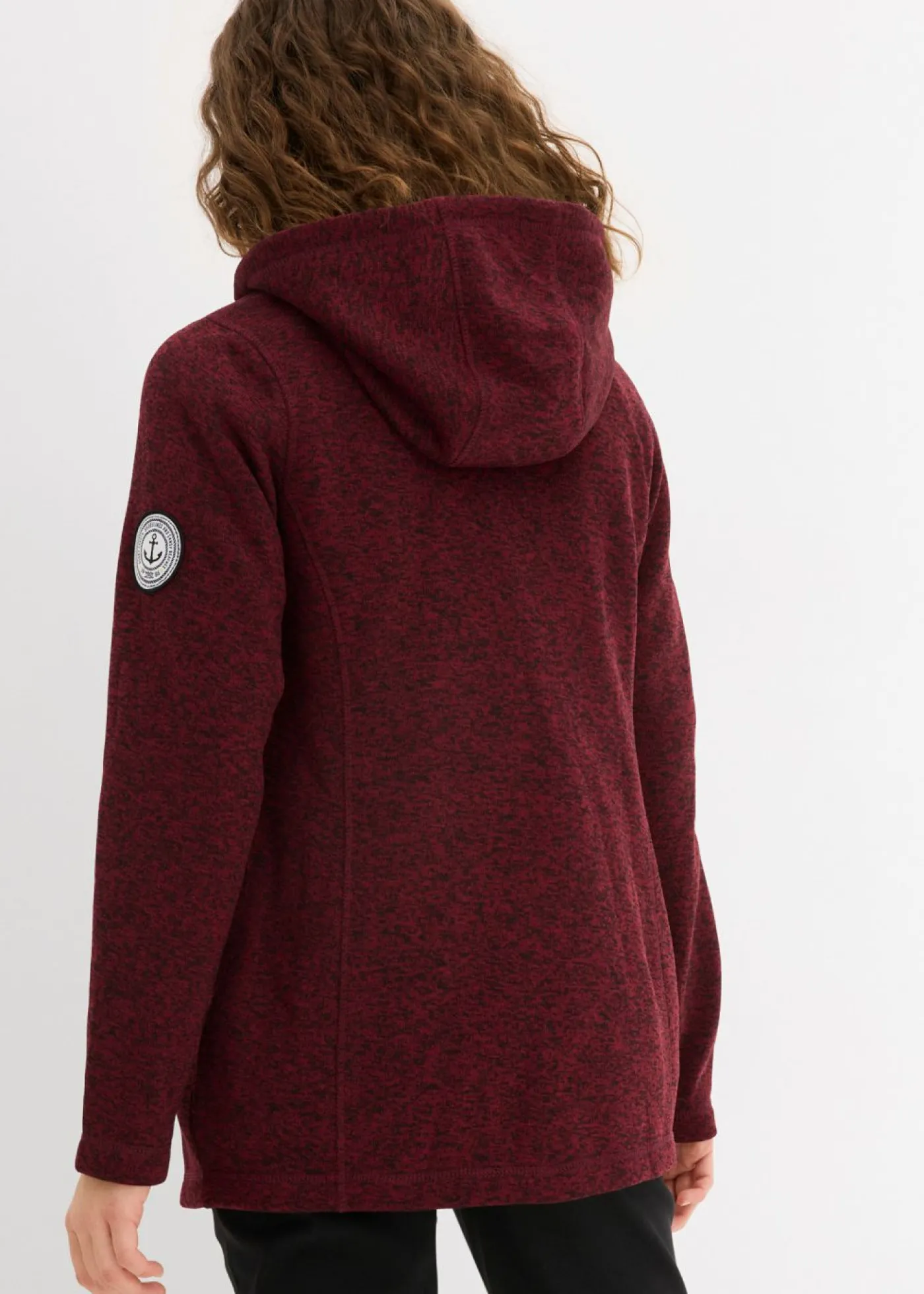 Discount Chaqueta polar con capucha Mujer Ropa Cómoda|Chaquetas Y Abrigos