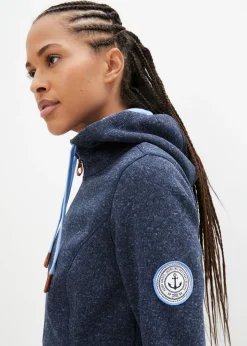 Online Chaqueta polar con capucha Mujer Ropa Cómoda|Chaquetas Y Abrigos