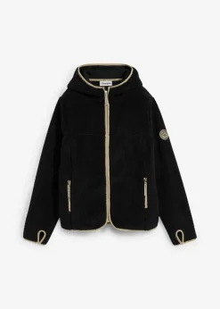 Chaqueta polar con capucha Mujer Ropa Cómoda|Chaquetas Y Abrigos