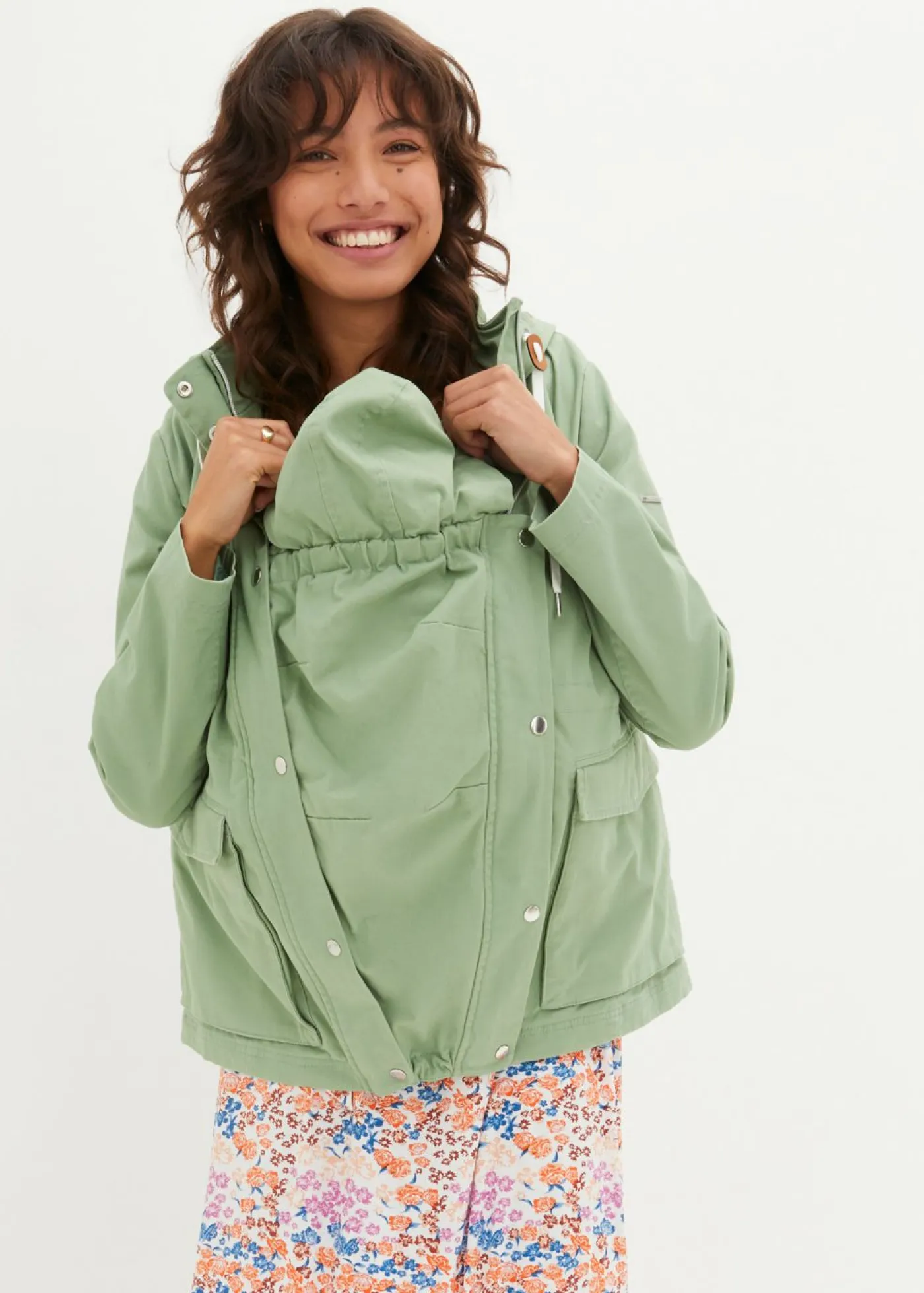 Best Chaqueta premamá 3 en 1 con inserto de porteo Mujer Premamá