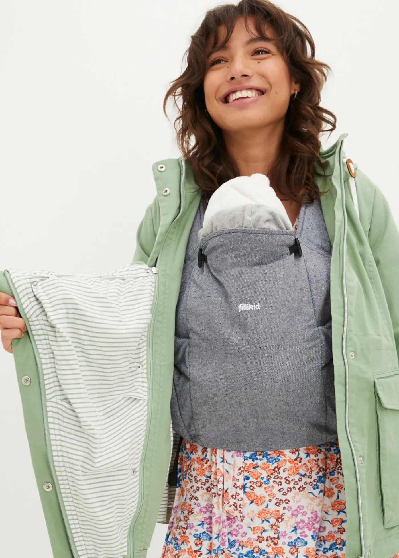 Best Chaqueta premamá 3 en 1 con inserto de porteo Mujer Premamá