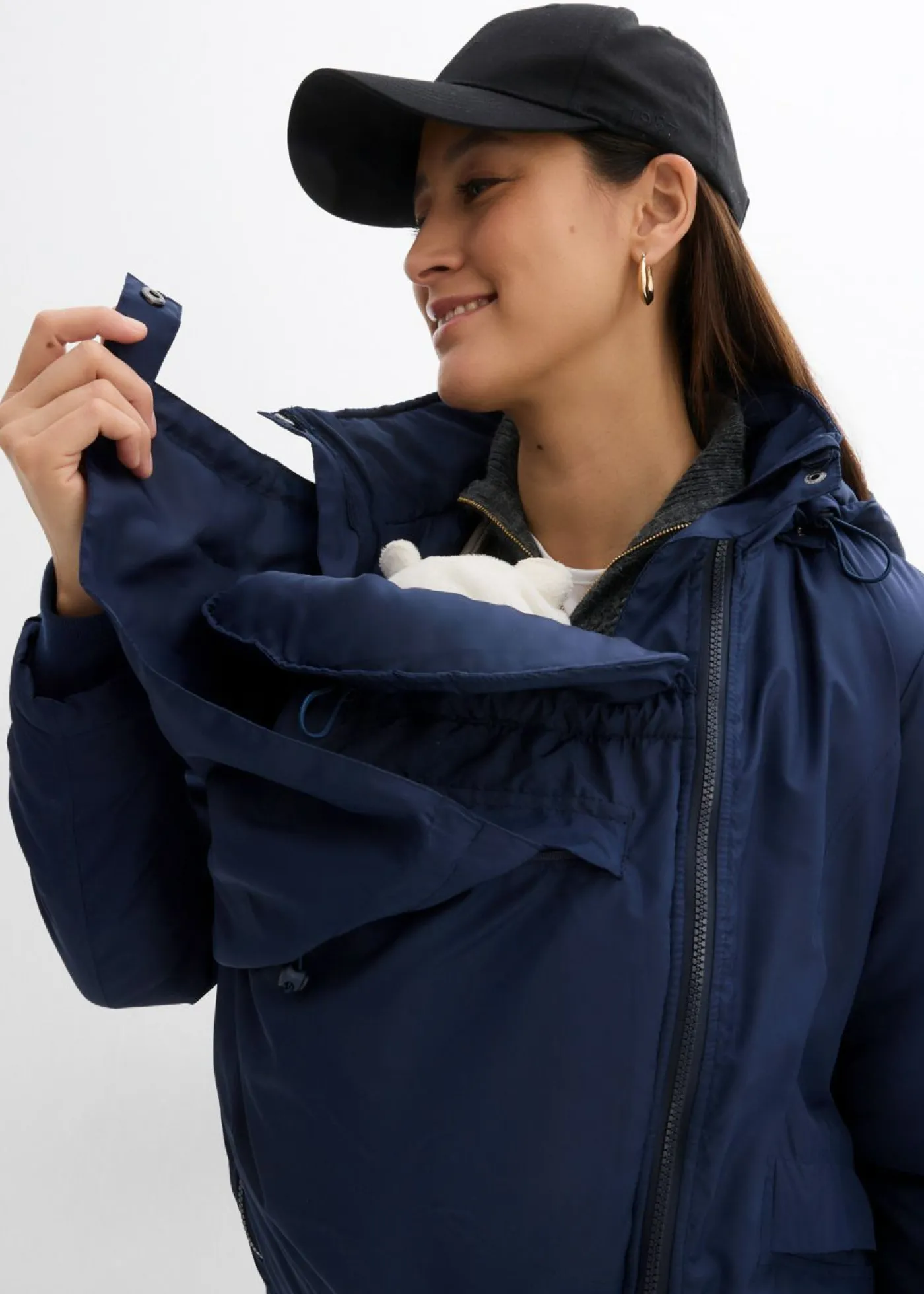 Best Chaqueta premamá 3 en 1 con inserto de porteo Mujer Premamá