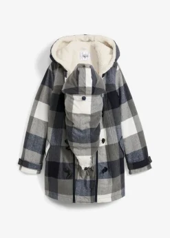 Outlet Chaqueta premamá de lana con forro de peluche/chaqueta de porteo Mujer Premamá