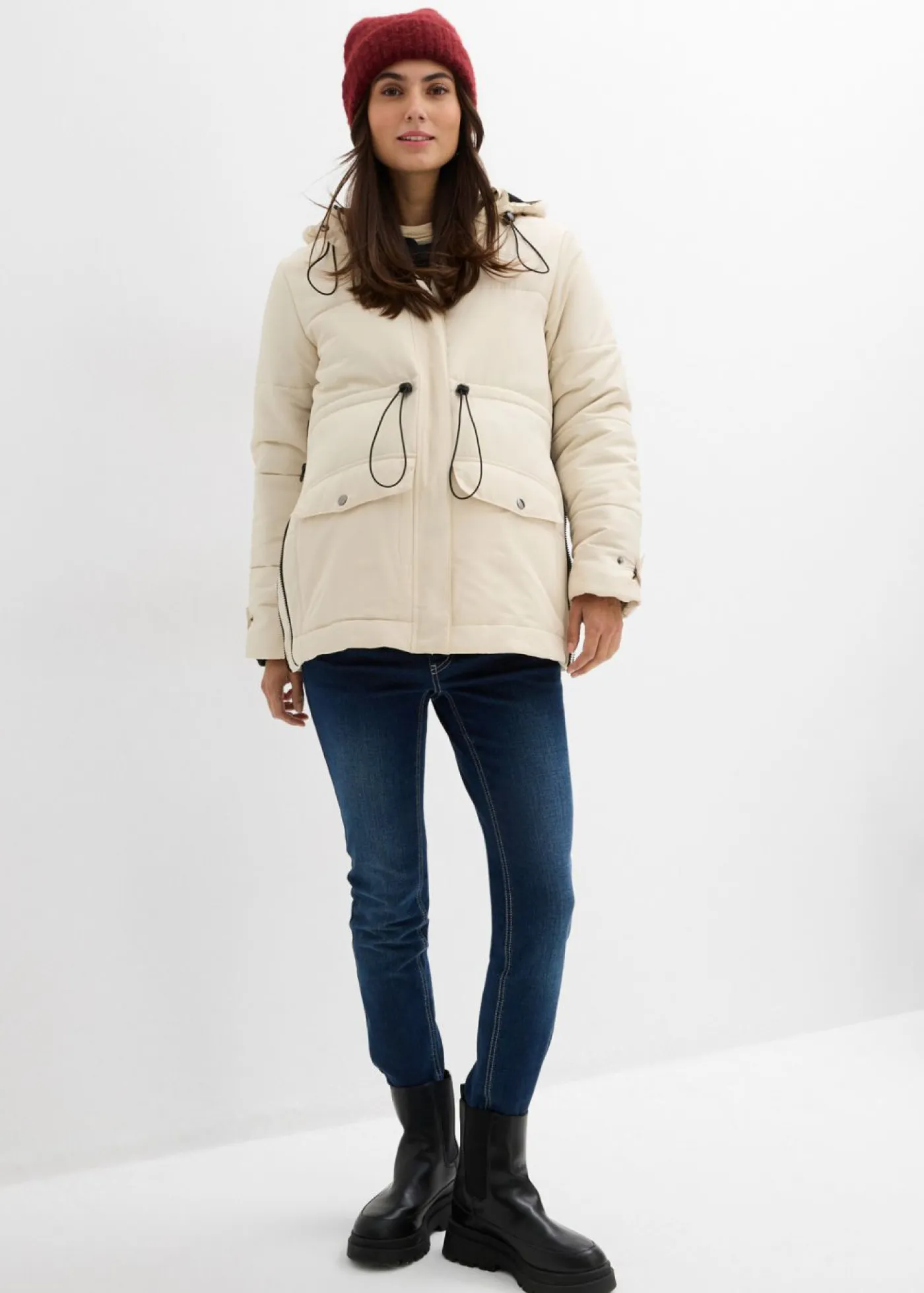 Best Chaqueta premamá de porteo 6 en 1 con forro polar extraíble Mujer Premamá