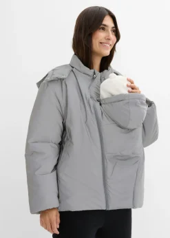 Clearance Chaqueta premamá reflectante 3 en 1 con inserto para porteo y para el embarazo Mujer Premamá