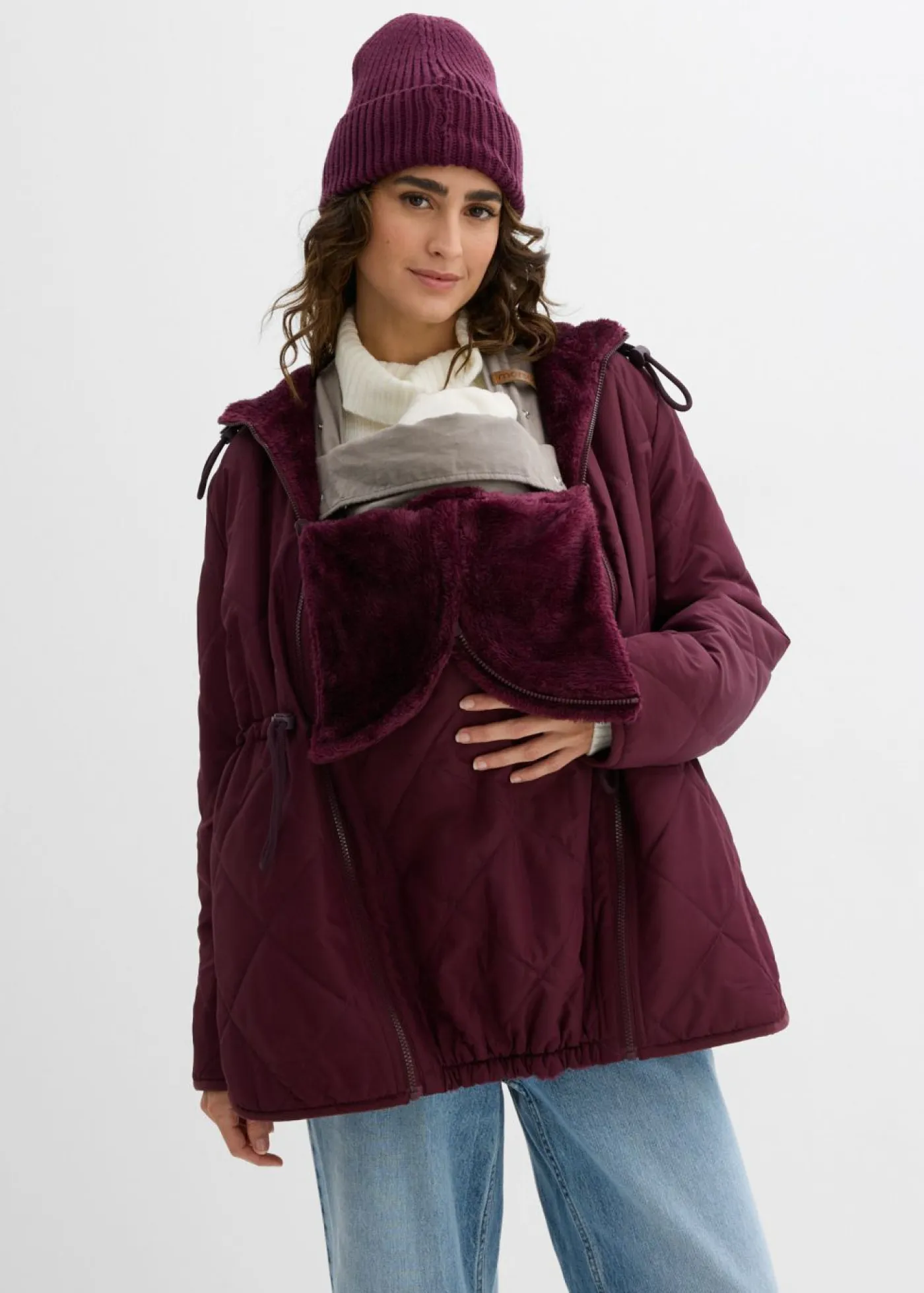 Best Chaqueta reversible 6 en 1 para durante y después del embarazo Mujer Premamá