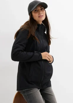 Clearance Chaqueta softshell 4 en 1 con inserto para bebé en la parte delantera y trasera Mujer Premamá
