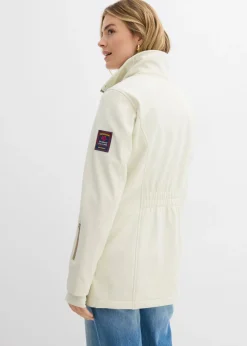 Discount Chaqueta softshell elástica con diseño largo y tejido repelente al agua Mujer Chaquetas Y Abrigos