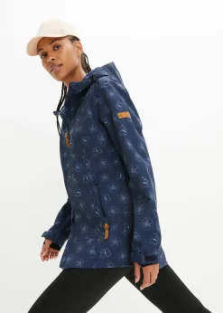 Outlet Chaqueta softshell repelente al agua con patrón de flores Mujer Chaquetas Y Abrigos
