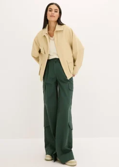 Sale Chaqueta tipo militar de algodón puro Mujer Chaquetas Y Abrigos