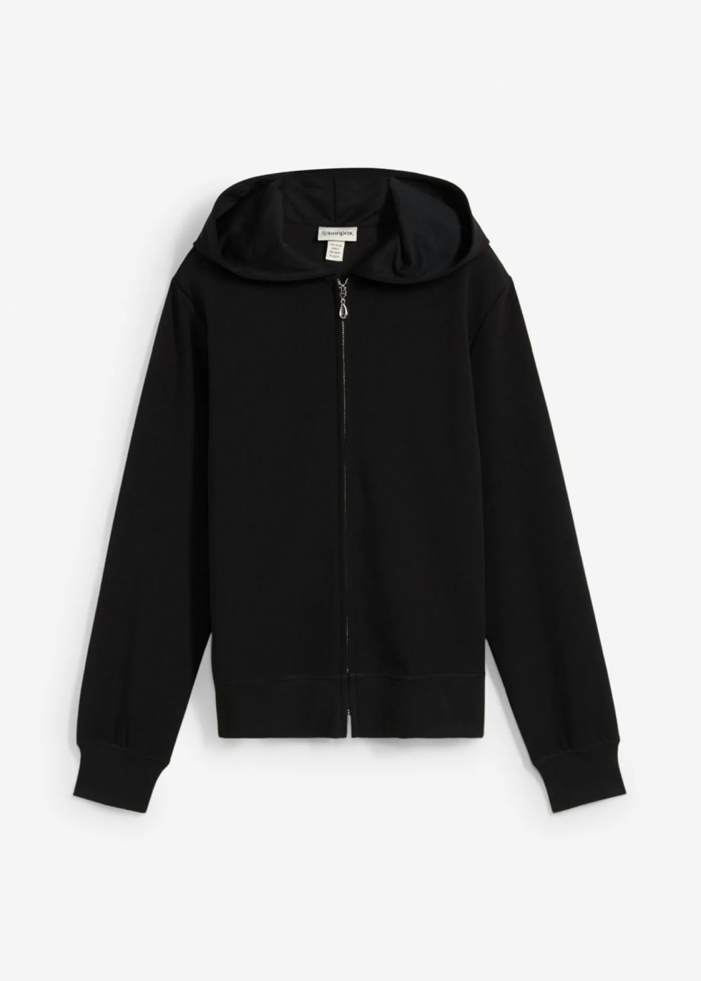 Discount Chaqueta tipo sudadera con capucha y cremallera Mujer Básicos|Ropa Cómoda