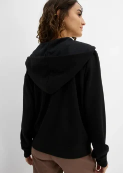 Discount Chaqueta tipo sudadera con capucha y cremallera Mujer Básicos|Ropa Cómoda