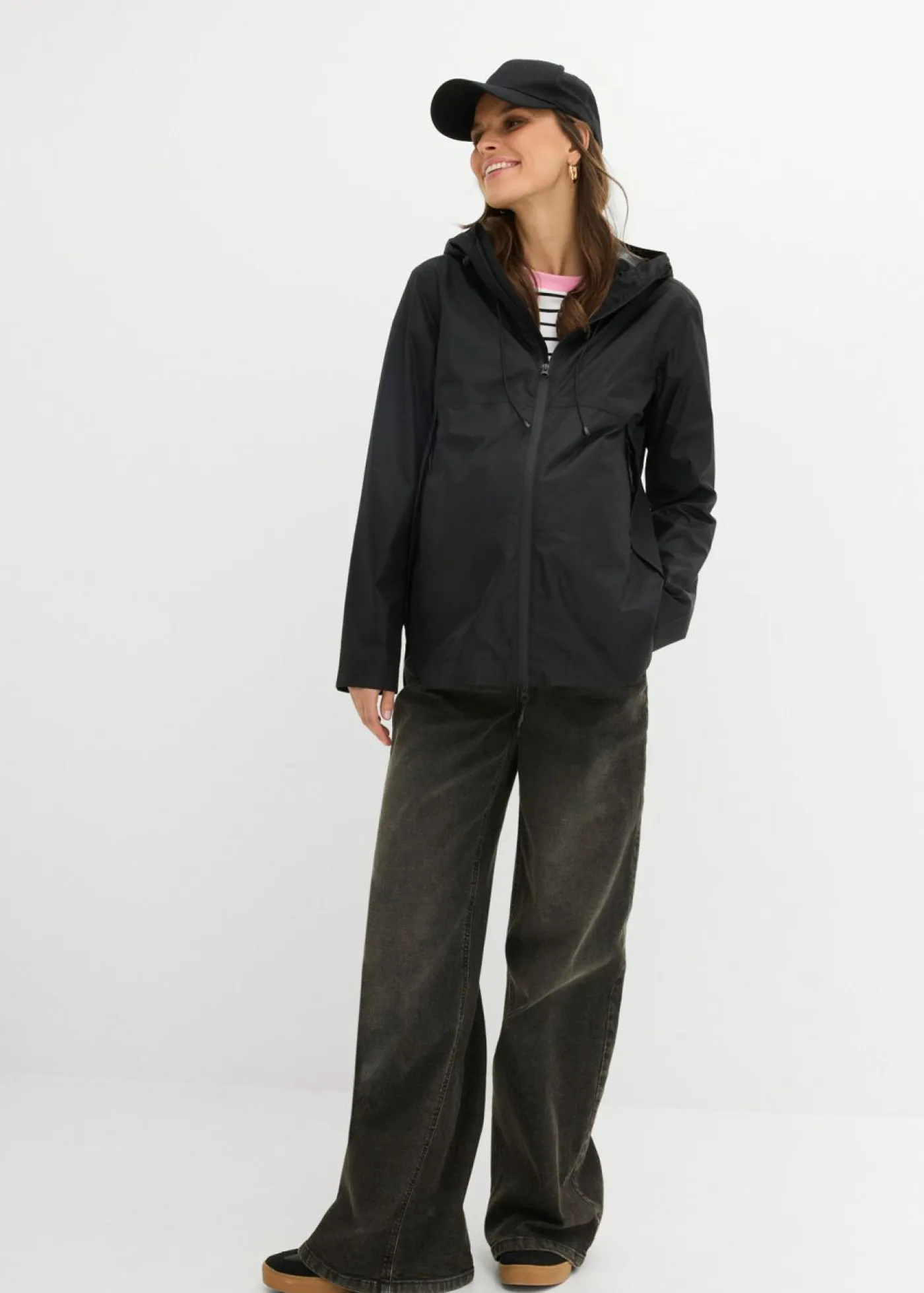 Clearance Chaqueta ultraligera premamá/de porteo resistente al viento y a la lluvia Mujer Premamá