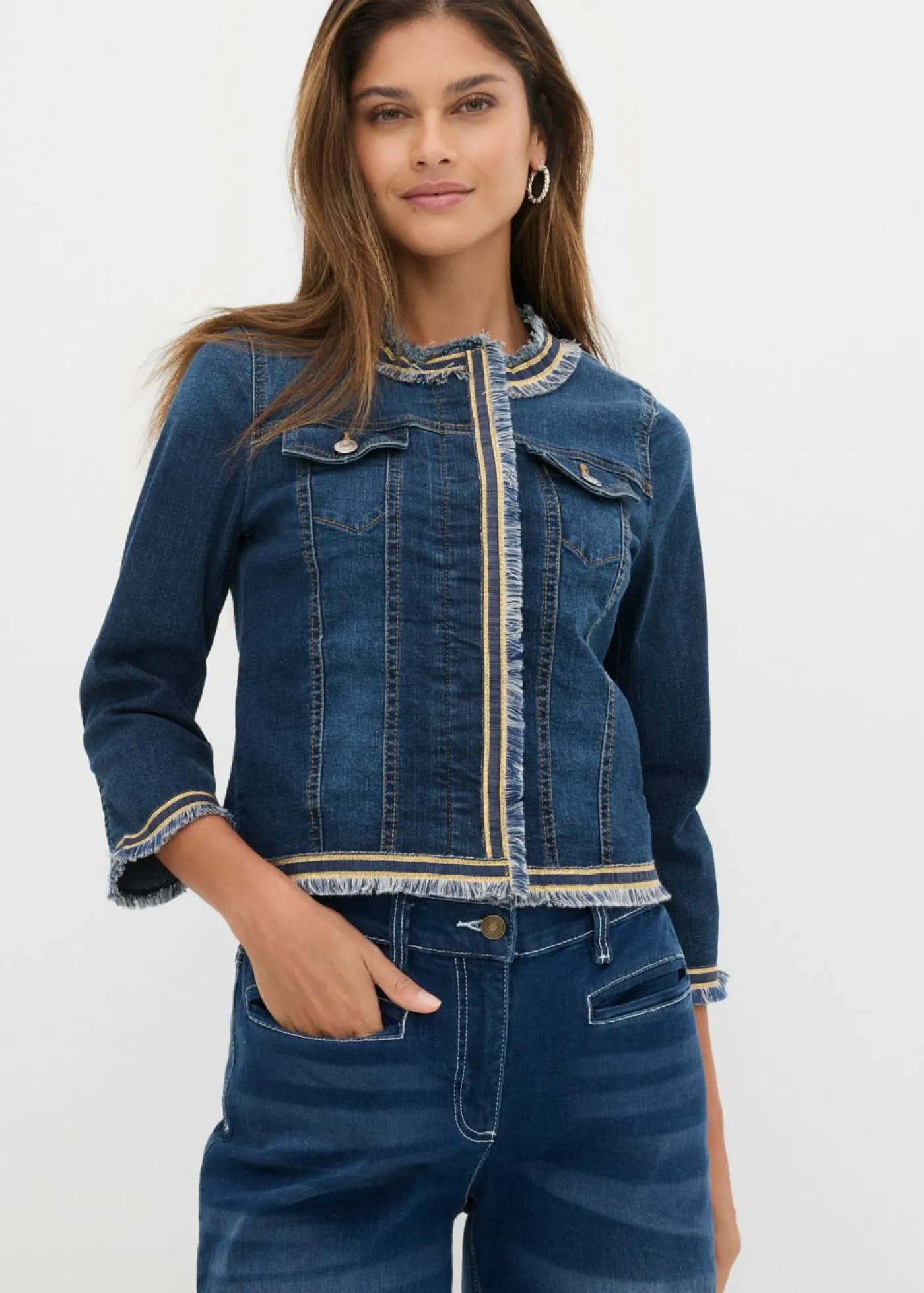 Hot Chaqueta vaquera Mujer Chaquetas Y Abrigos