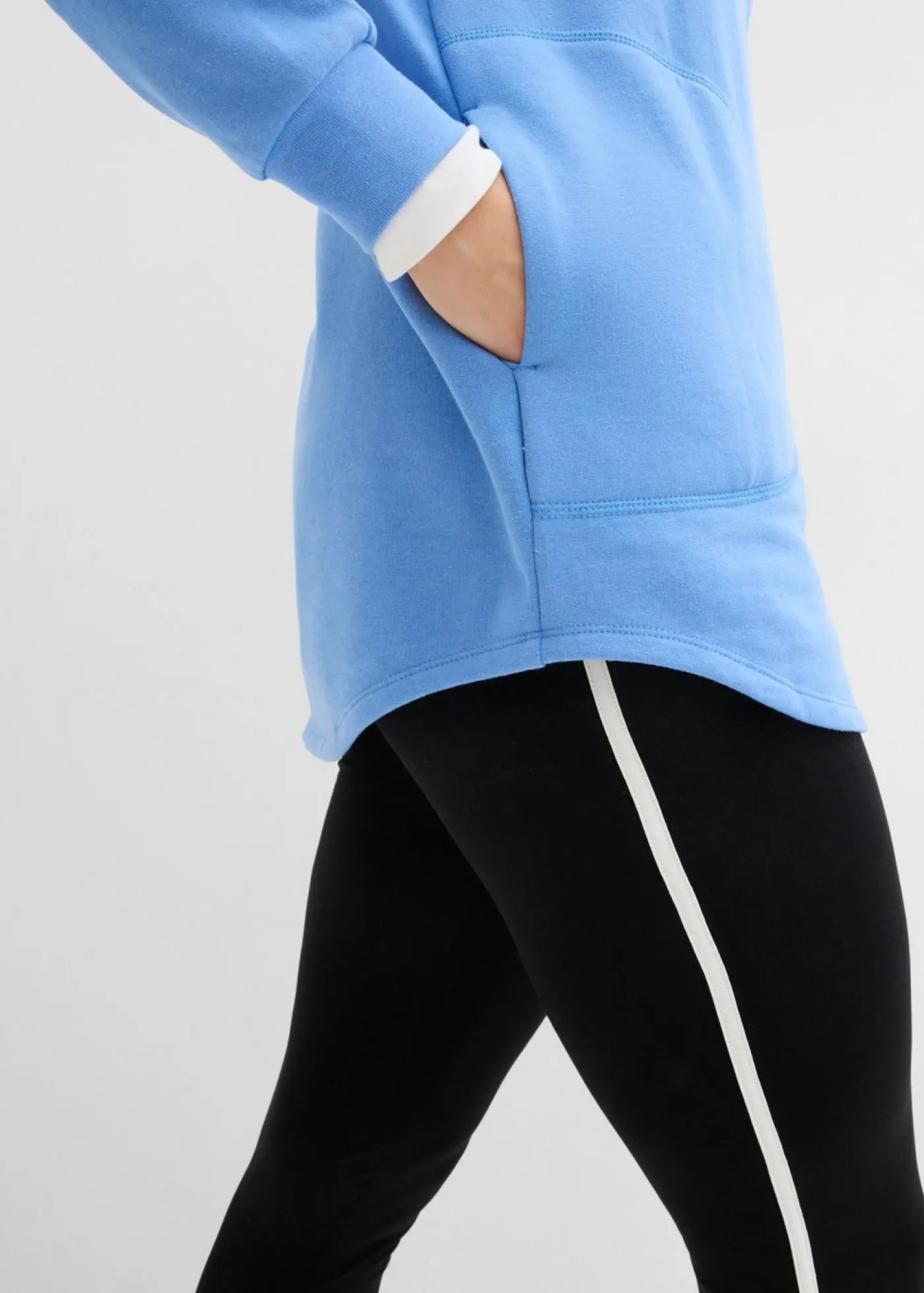 New Chándal con sudadera larga y leggings (2 piezas) Mujer Ropa Cómoda|Pantalones