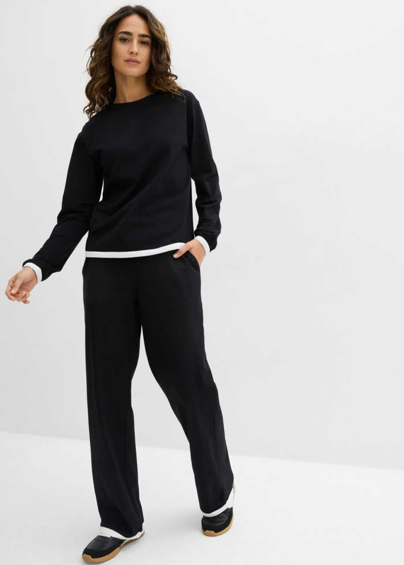 Discount Chándal de algodón (2 piezas) Mujer Pantalones
