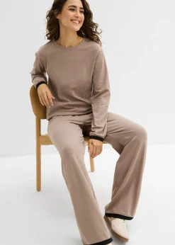 Outlet Chándal de algodón (2 piezas) Mujer Pantalones