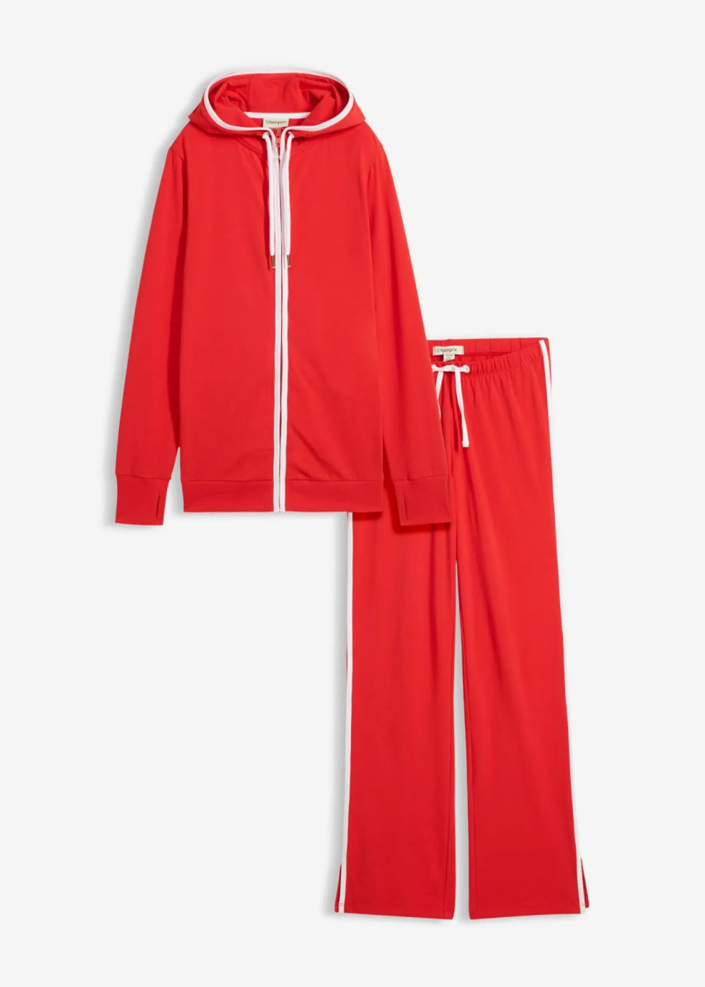 New Chándal elástico de algodón (2 piezas) Mujer Ropa Cómoda|Pantalones