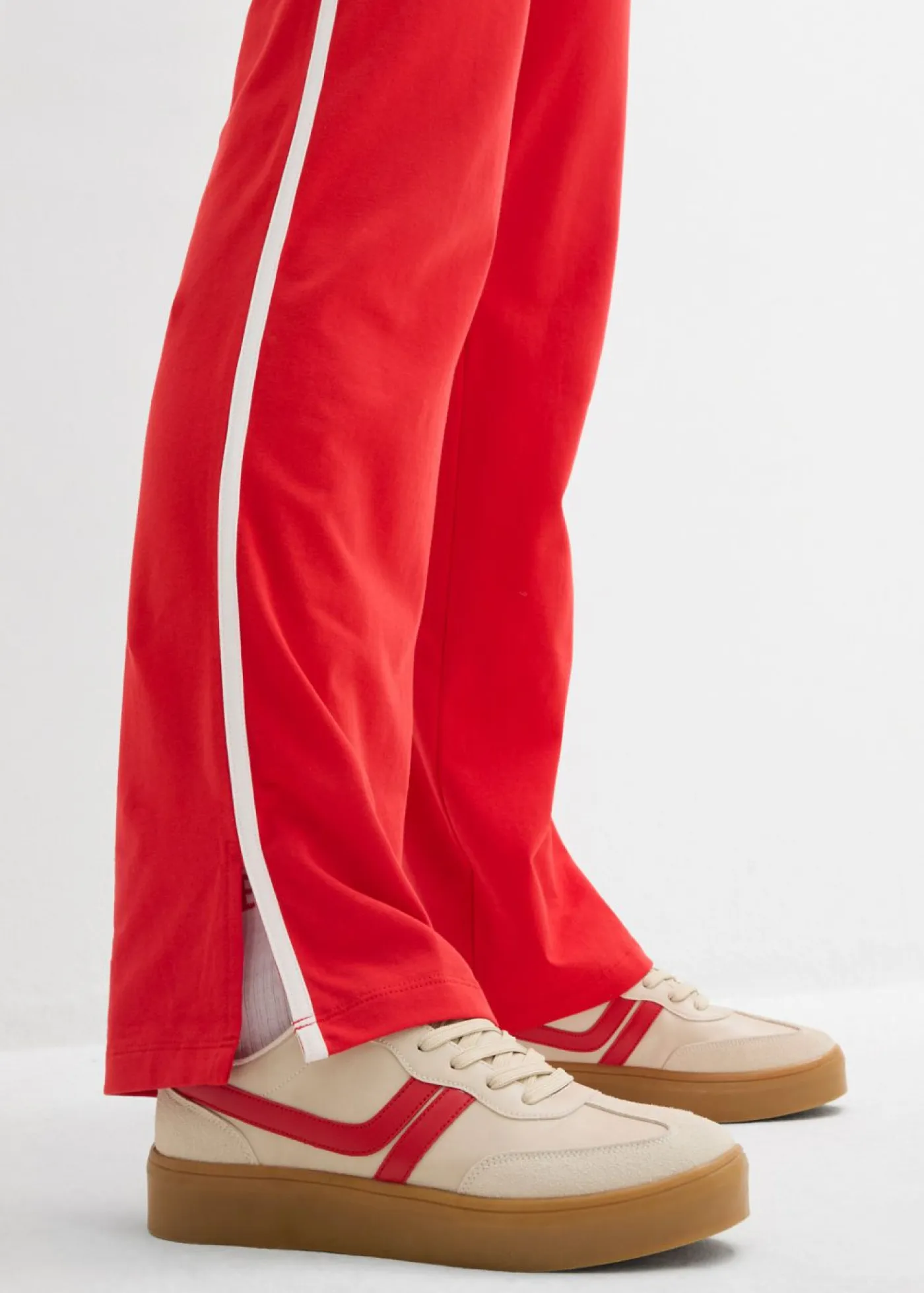 New Chándal elástico de algodón (2 piezas) Mujer Ropa Cómoda|Pantalones