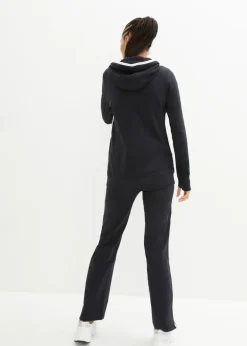 Sale Chándal elástico de algodón (2 piezas) Mujer Ropa Cómoda|Pantalones