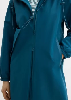 Hot Chubasquero ligero con bolso estilo bandolera Mujer Chaquetas Y Abrigos|Novedades