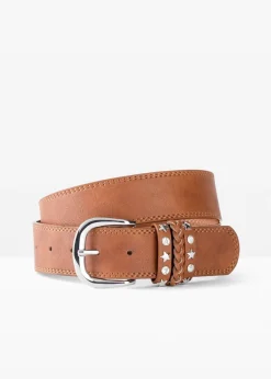 Outlet Cinturón con detalle de tachuelas Mujer Cinturones